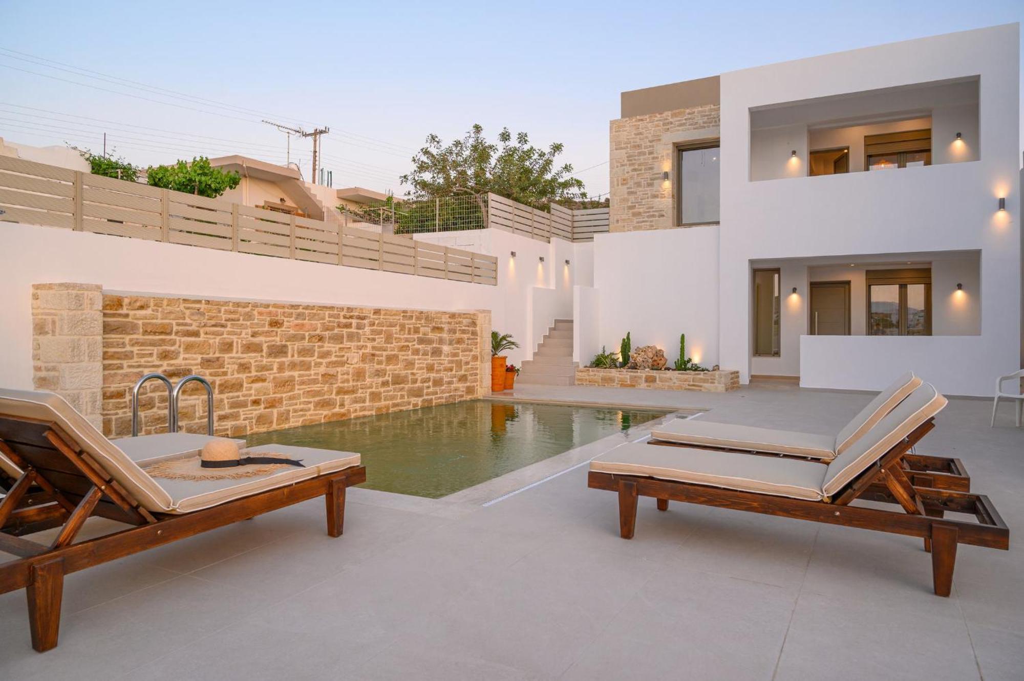 קלמאקי Ammokrinos Luxury Homes,150M From The Beach מראה חיצוני תמונה