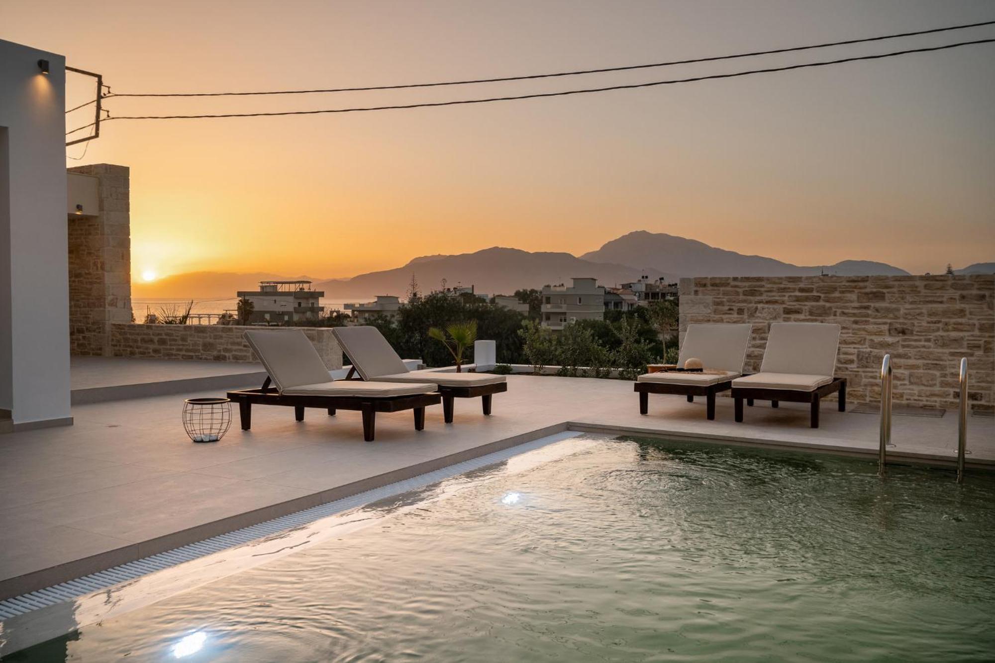 קלמאקי Ammokrinos Luxury Homes,150M From The Beach מראה חיצוני תמונה