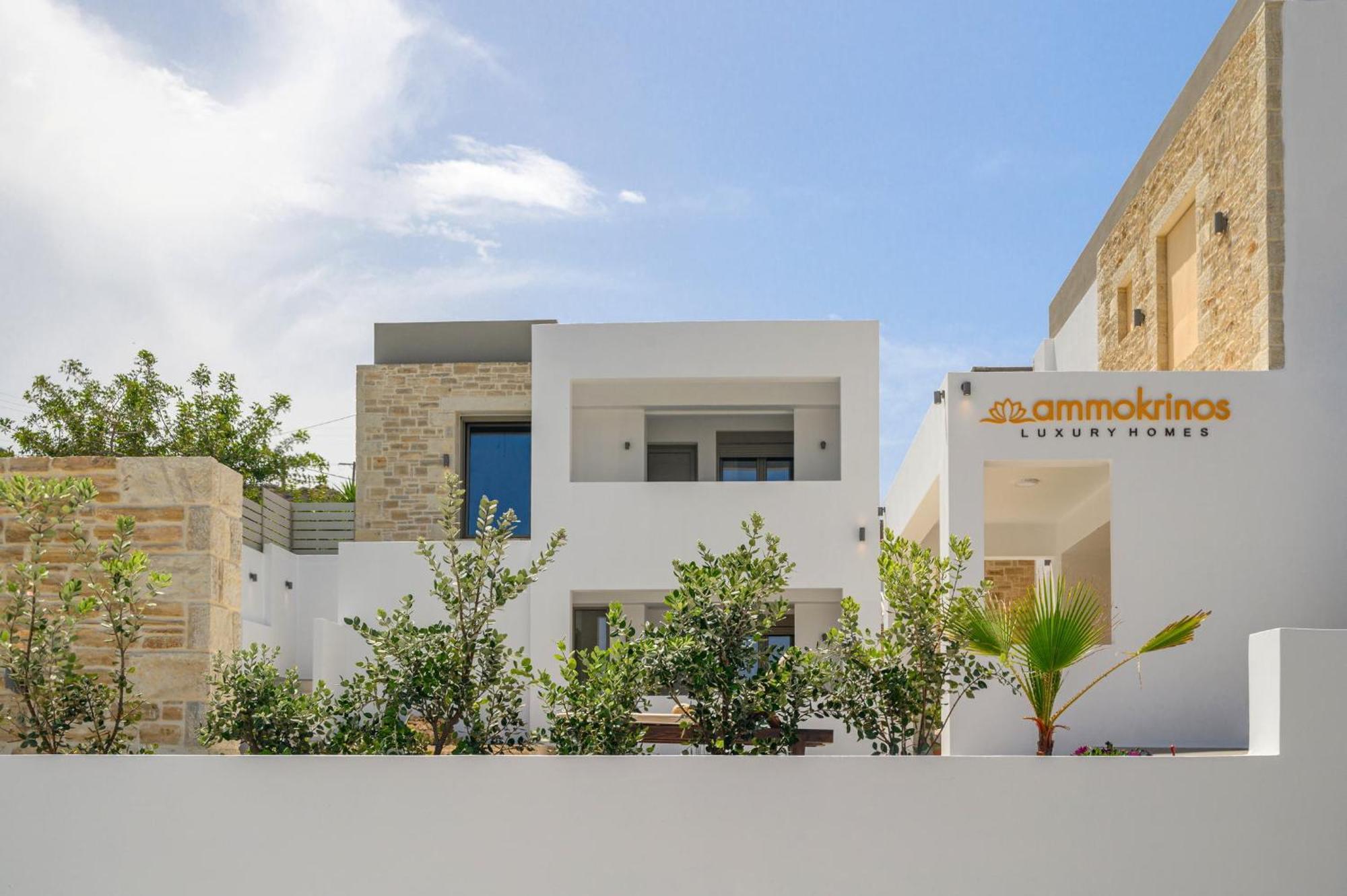 קלמאקי Ammokrinos Luxury Homes,150M From The Beach מראה חיצוני תמונה