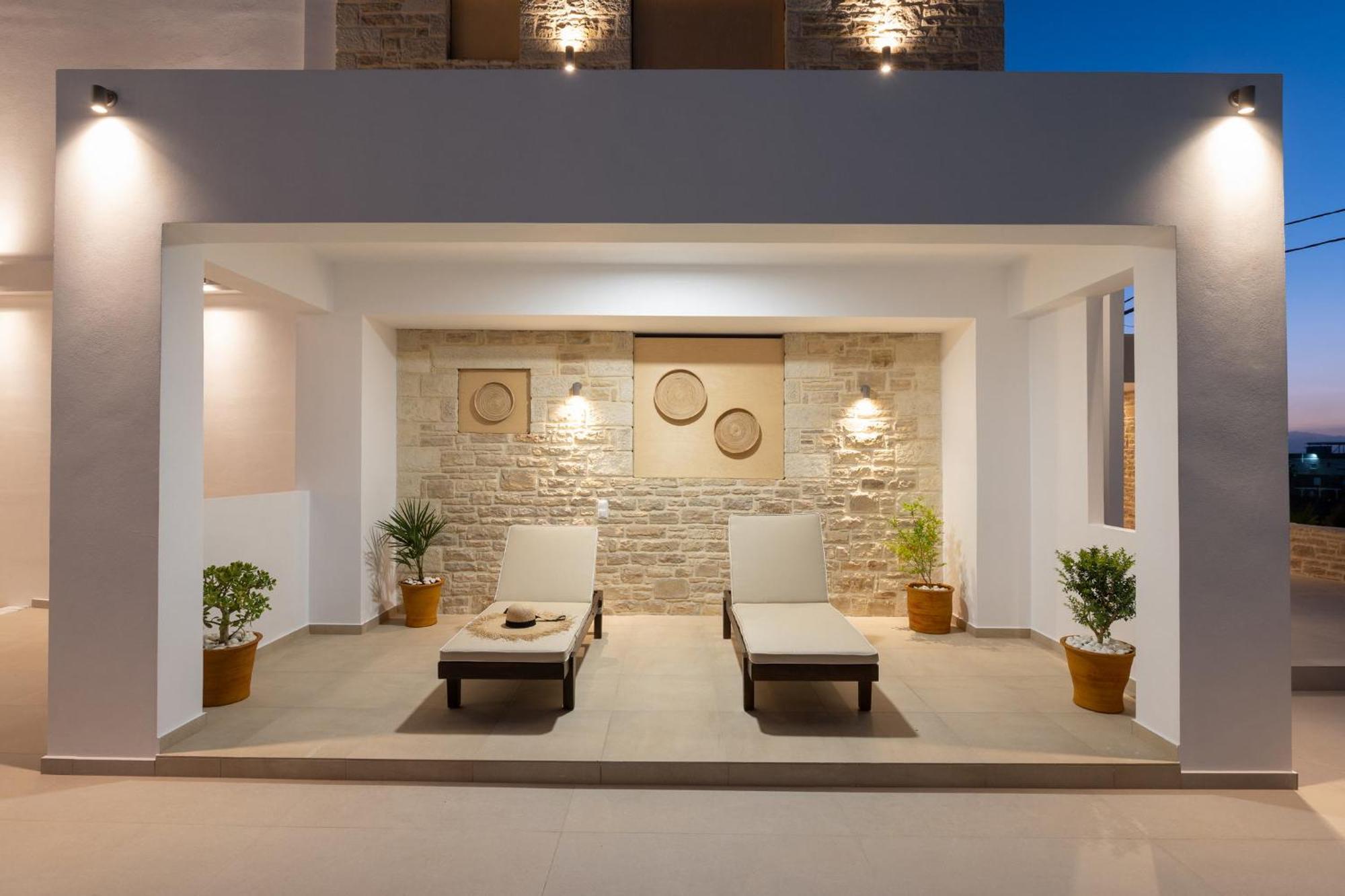 קלמאקי Ammokrinos Luxury Homes,150M From The Beach מראה חיצוני תמונה