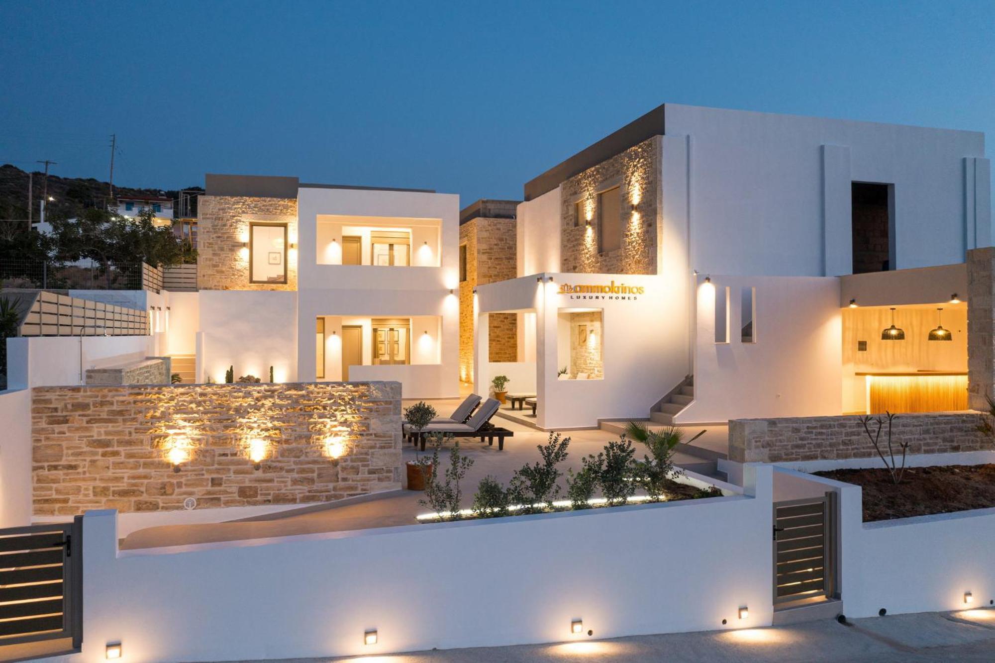 קלמאקי Ammokrinos Luxury Homes,150M From The Beach מראה חיצוני תמונה