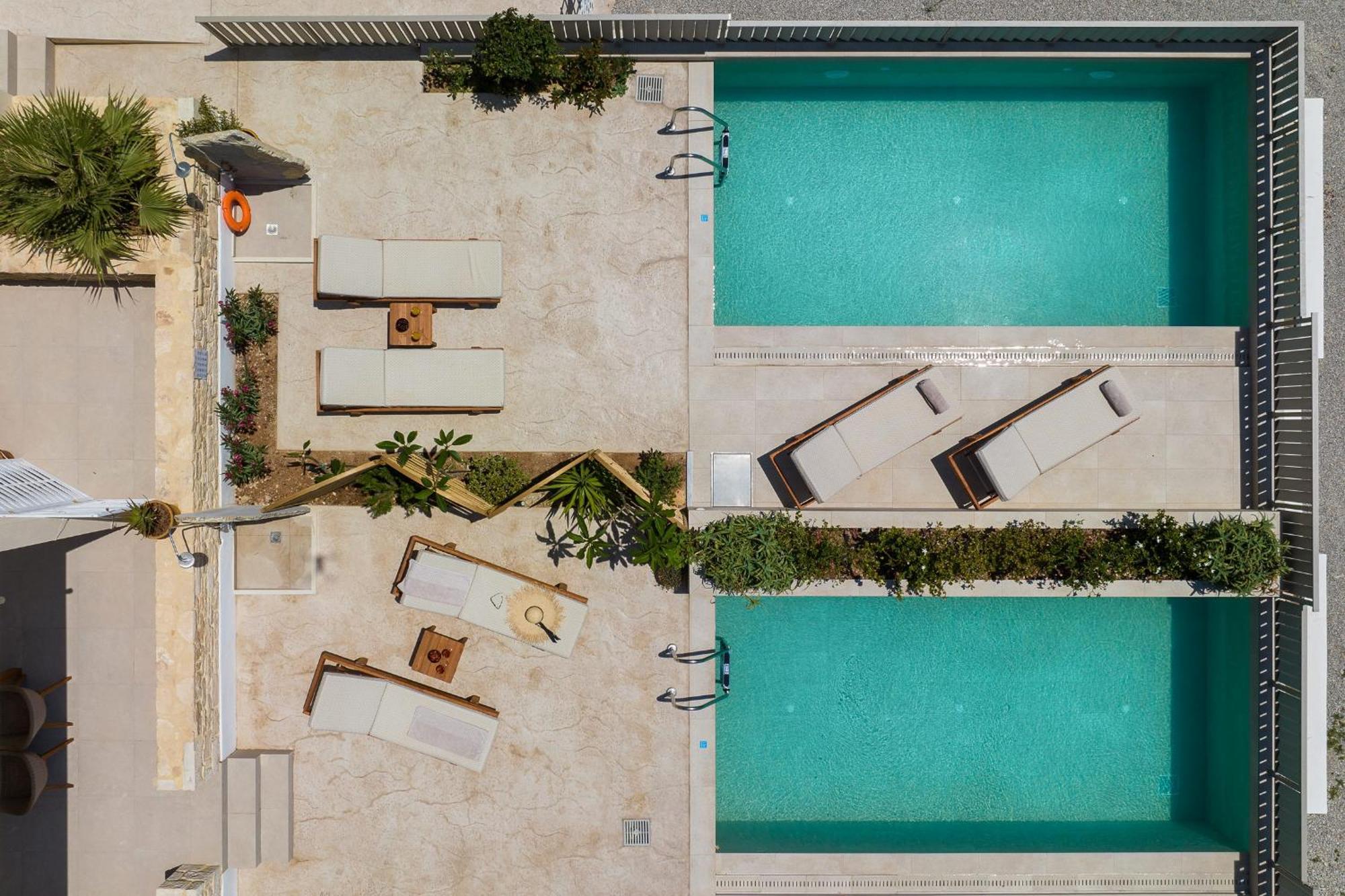 קלמאקי Ammokrinos Luxury Homes,150M From The Beach מראה חיצוני תמונה