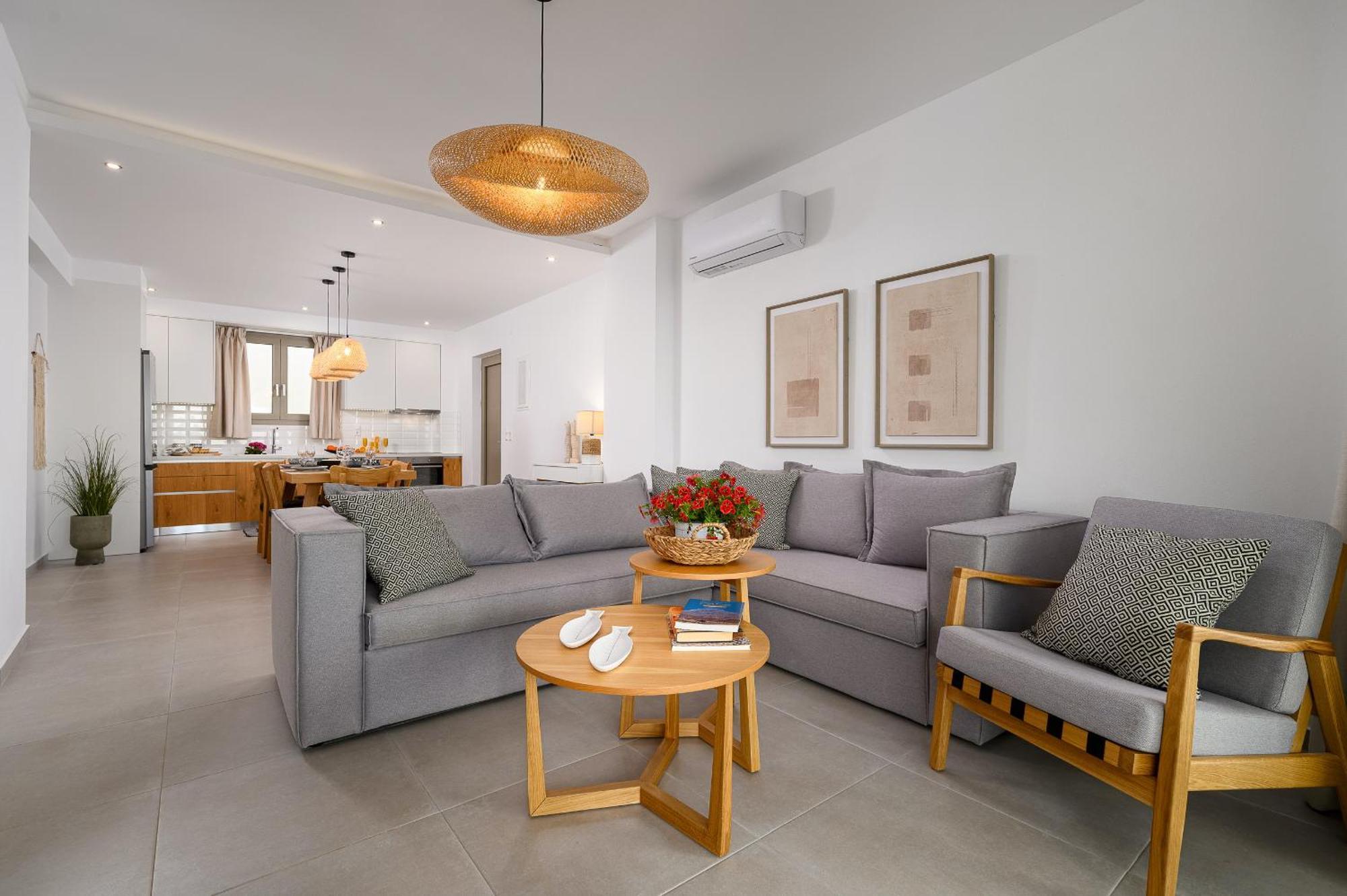 קלמאקי Ammokrinos Luxury Homes,150M From The Beach מראה חיצוני תמונה