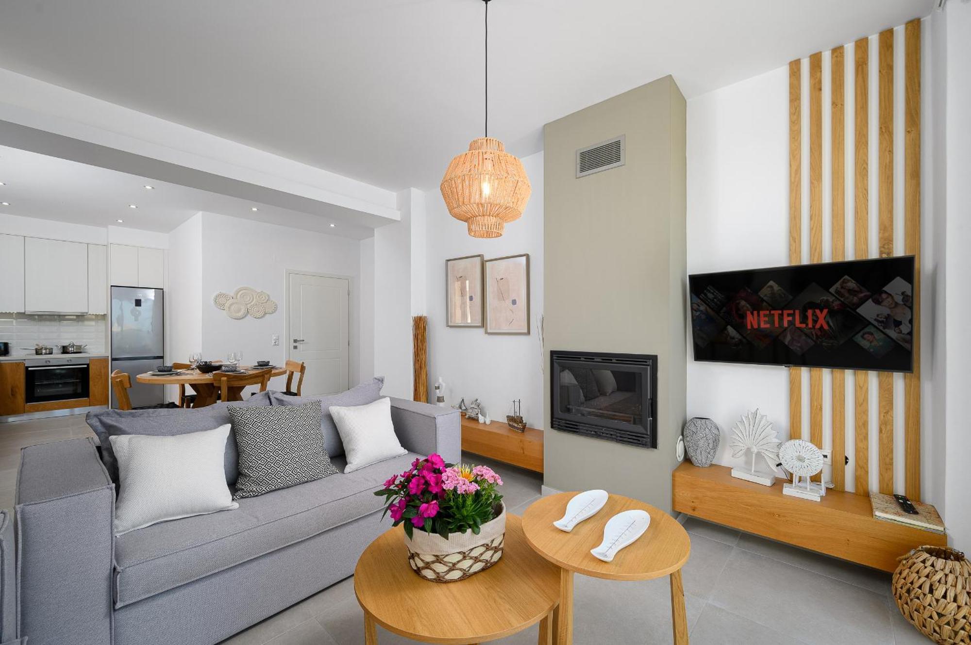 קלמאקי Ammokrinos Luxury Homes,150M From The Beach מראה חיצוני תמונה