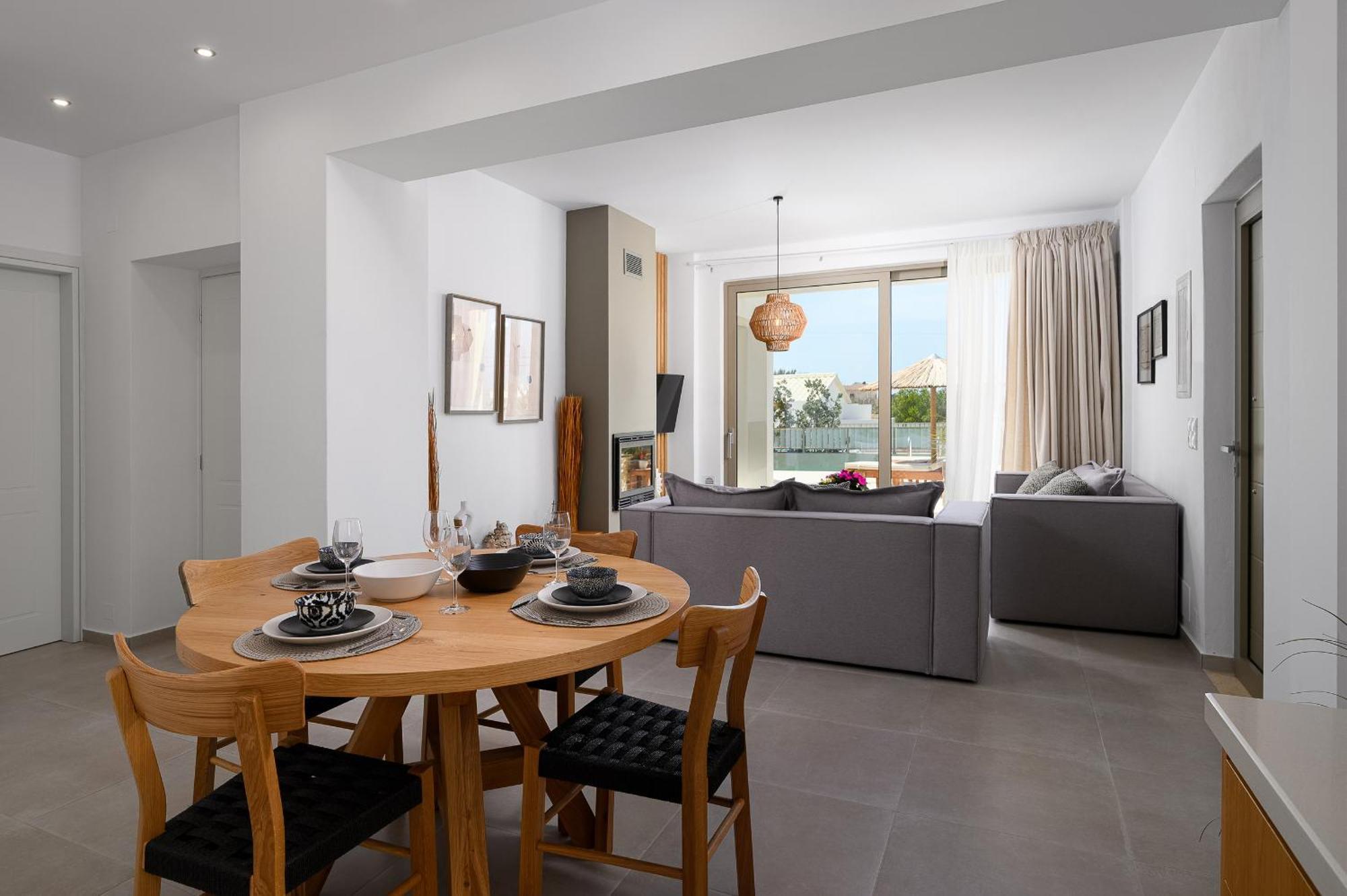קלמאקי Ammokrinos Luxury Homes,150M From The Beach מראה חיצוני תמונה