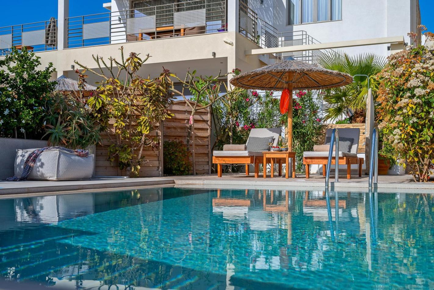 קלמאקי Ammokrinos Luxury Homes,150M From The Beach מראה חיצוני תמונה